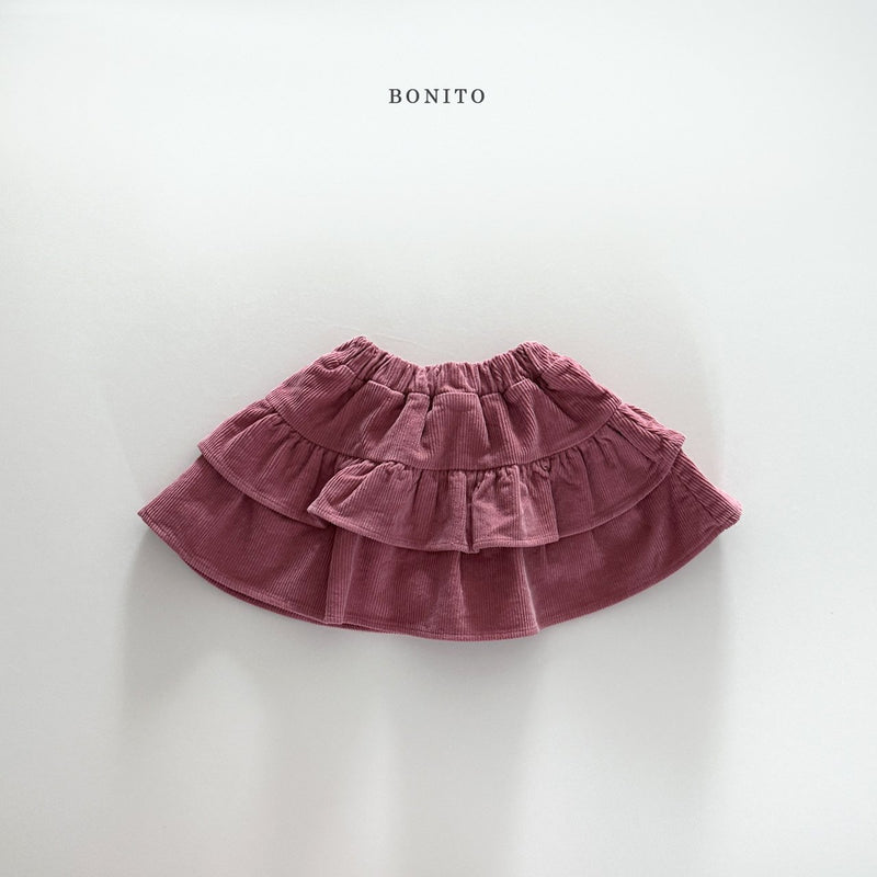 bonito / corduroy skirt【for kids&Jr.】