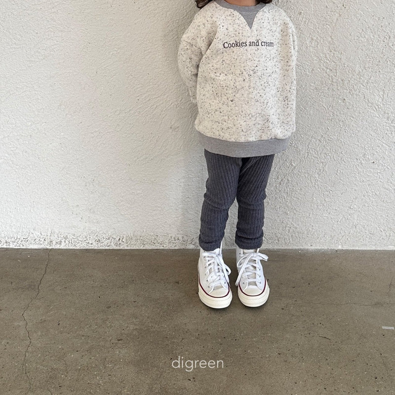 digreen / rib leggings