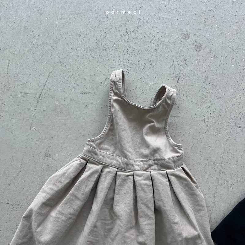 oatmeal / aron one-piece