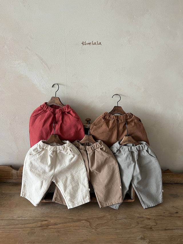 thelala / daily cotton pants