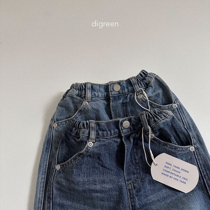 digreen / division denim pants
