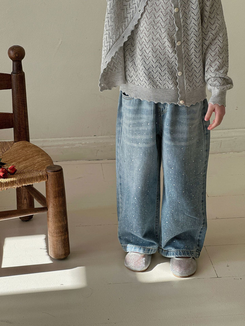 punching knit two-piece【for kids, Jr.  】