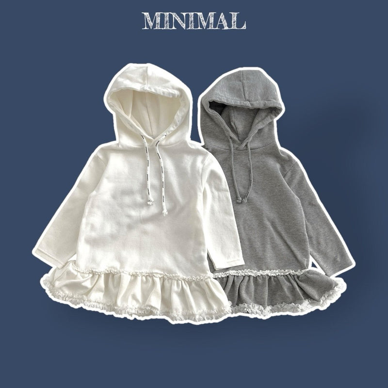 minimal / roman hood one-piece【for kids &Jr.】