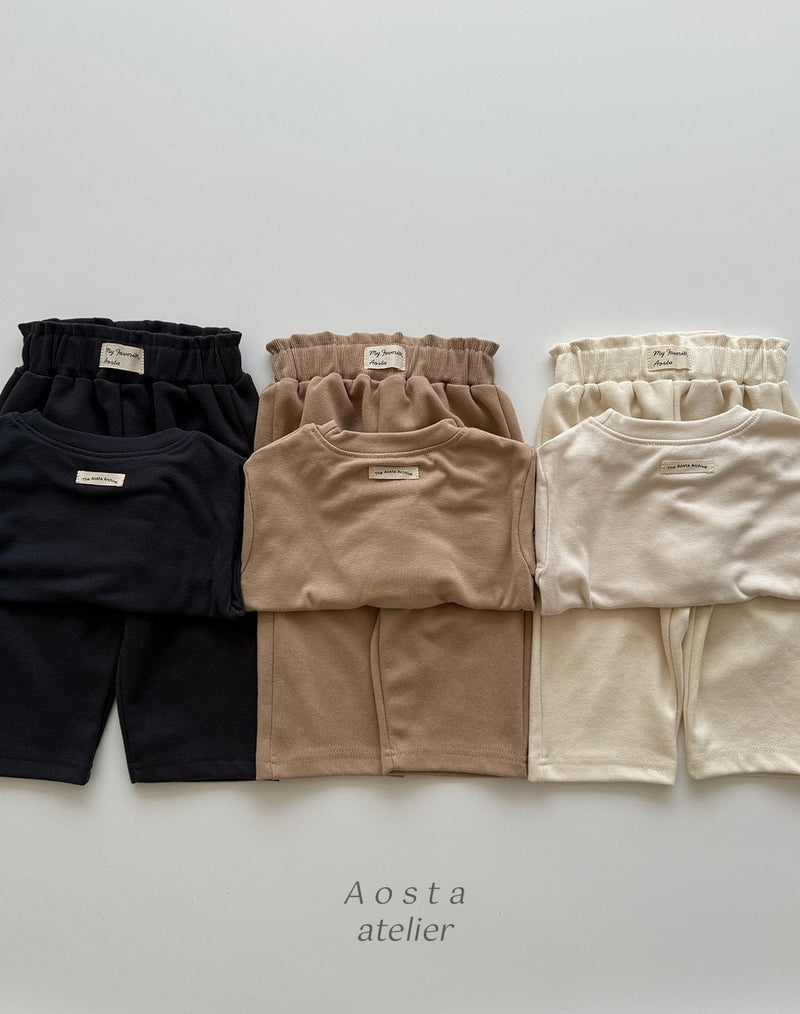 aosta /  essential tee【for baby&kids】