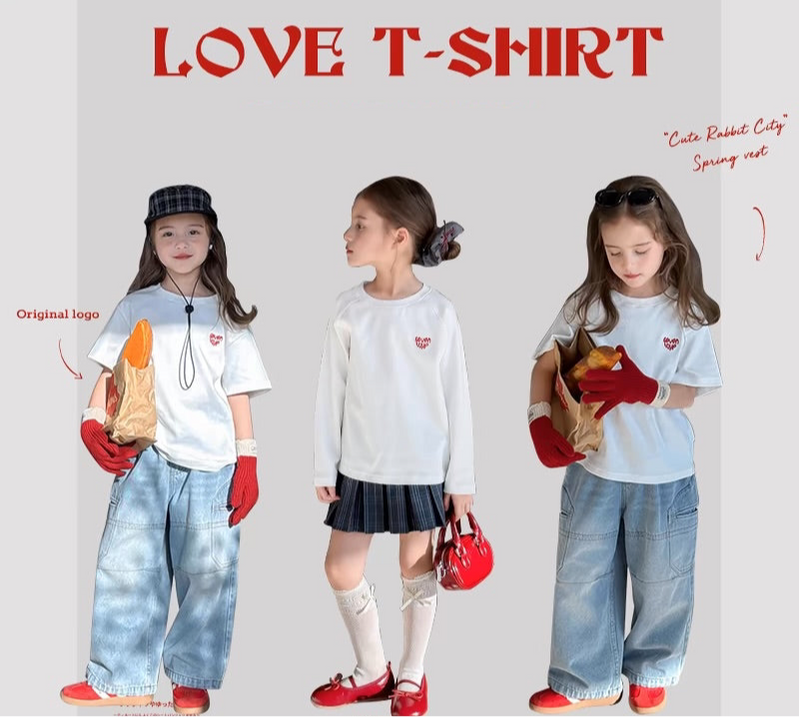 love t-shirt 【for kids&Jr.】