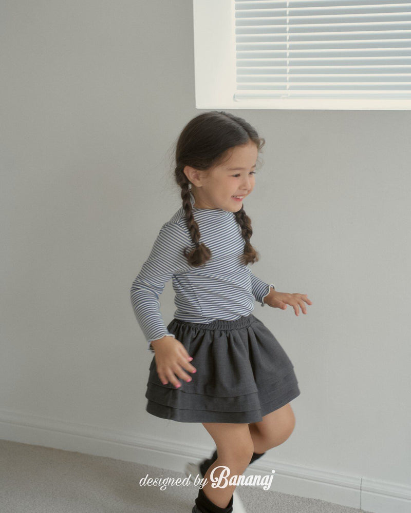 bananaj / player currot skirt【for kids & jr.】