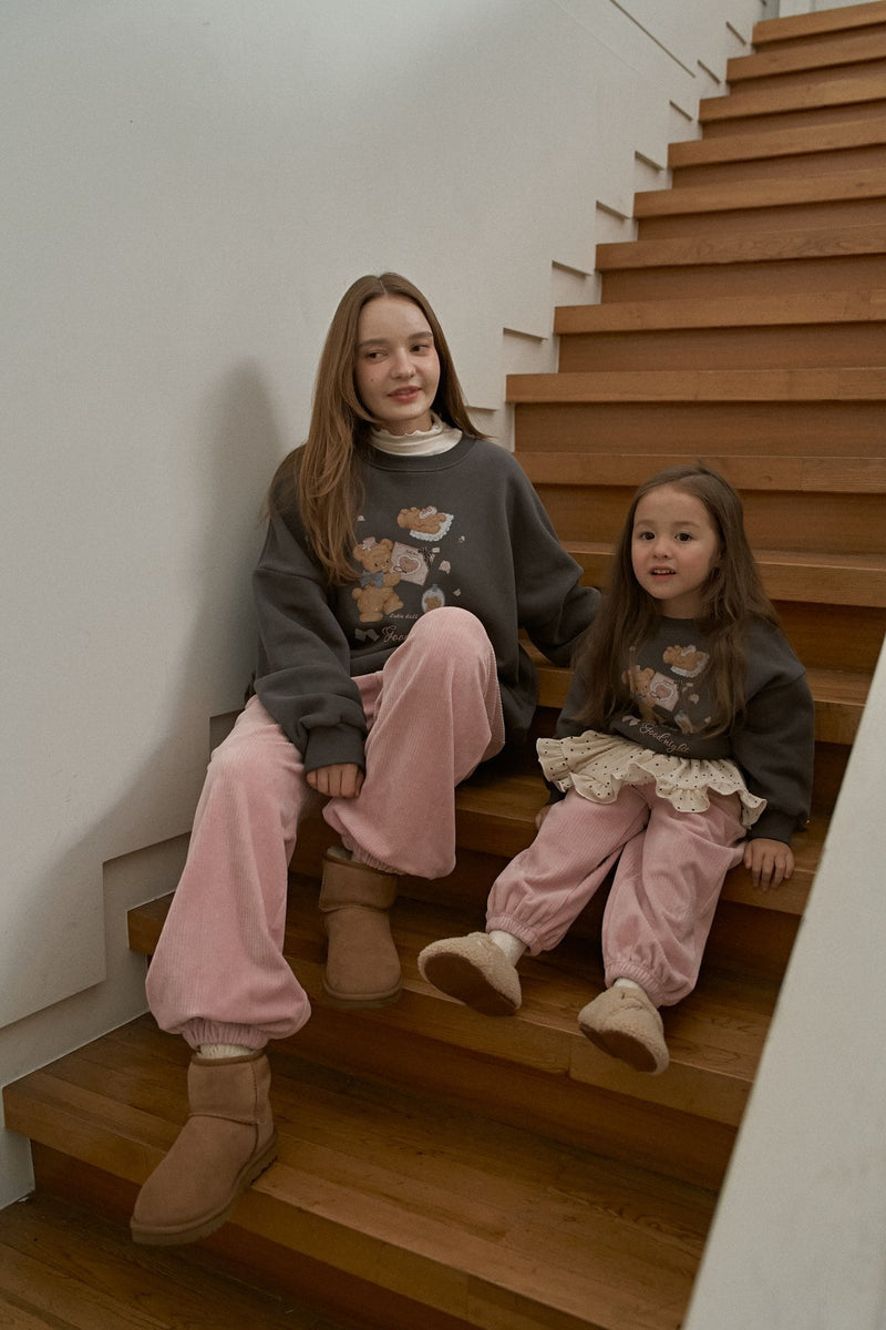 momo ann /  velour pants【for kids &Jr.&adult】