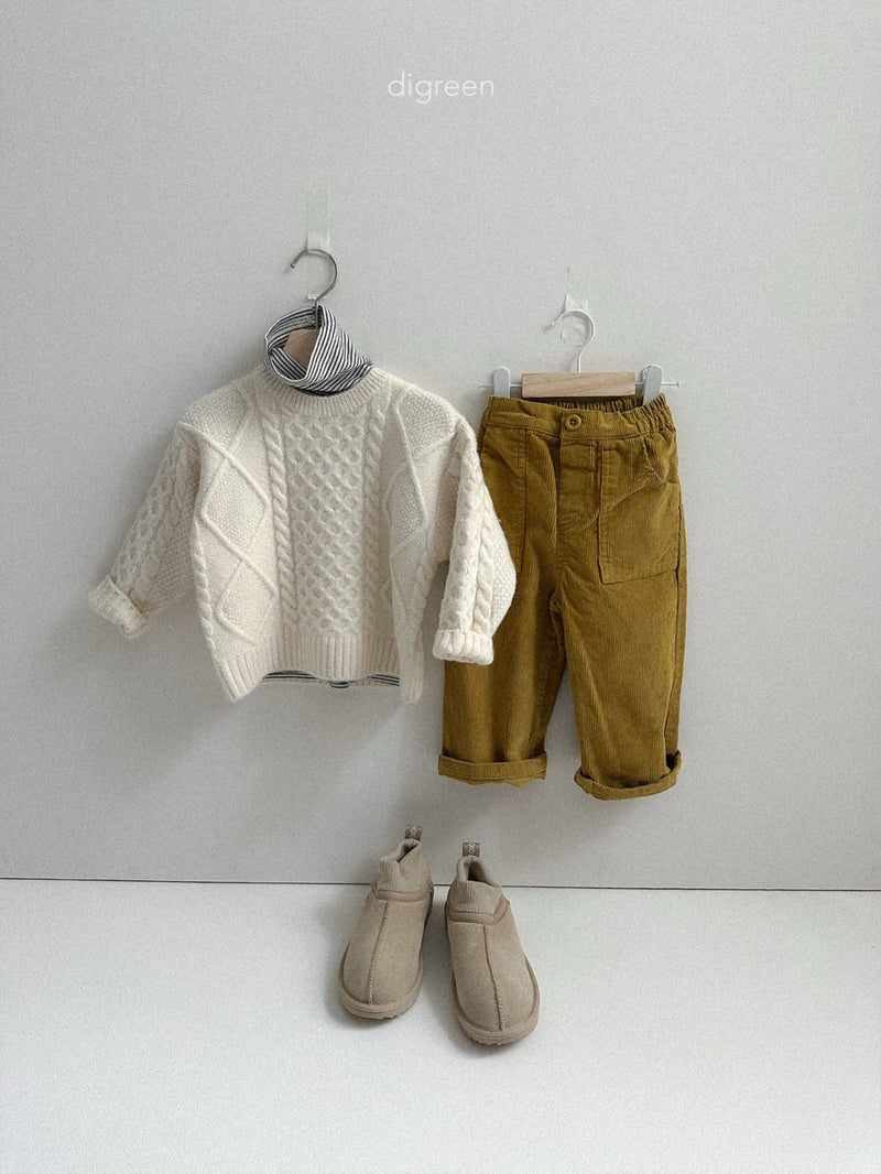 digreen / olive pants【for kids】