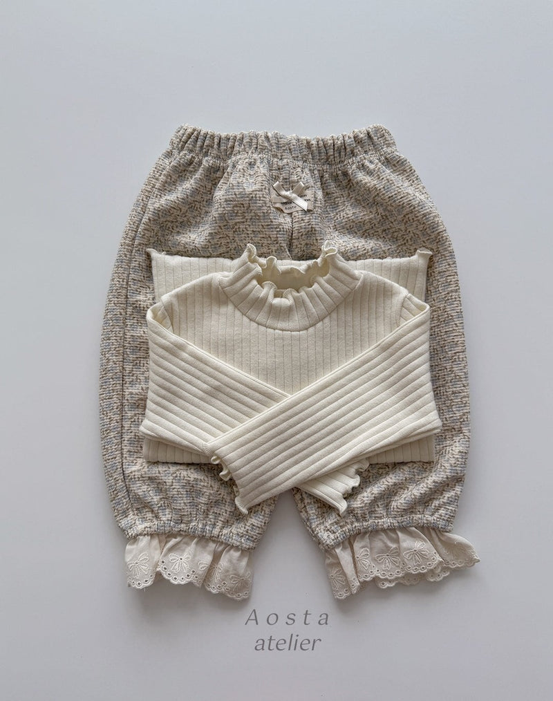 aosta /  camellia tee【for baby&kids】