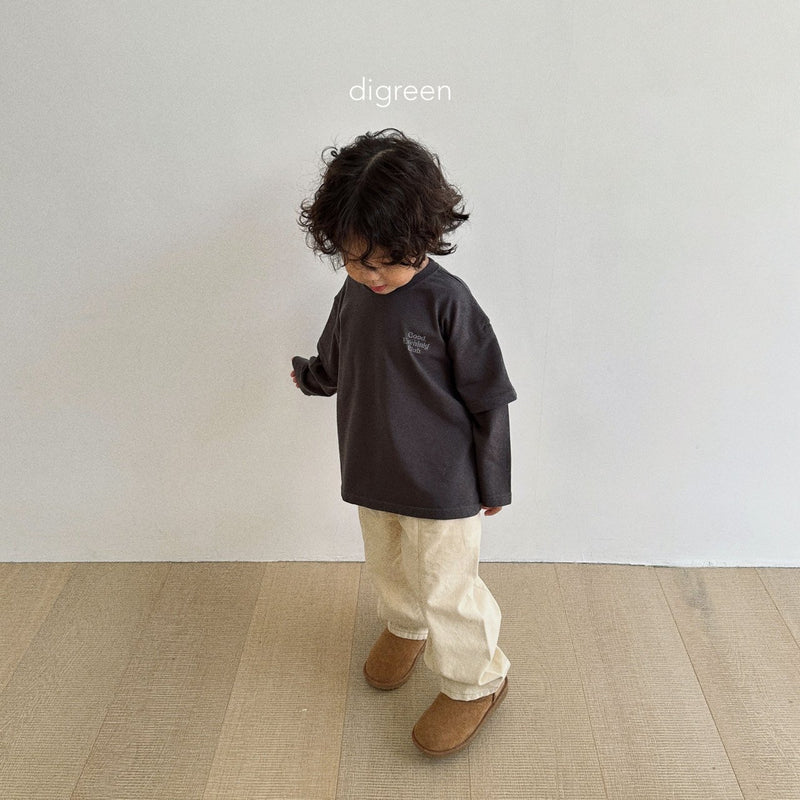 digreen / rivet pants