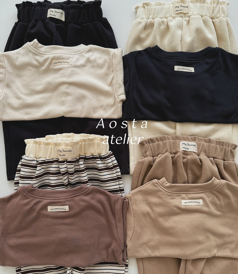 aosta /  essential tee【for baby&kids】