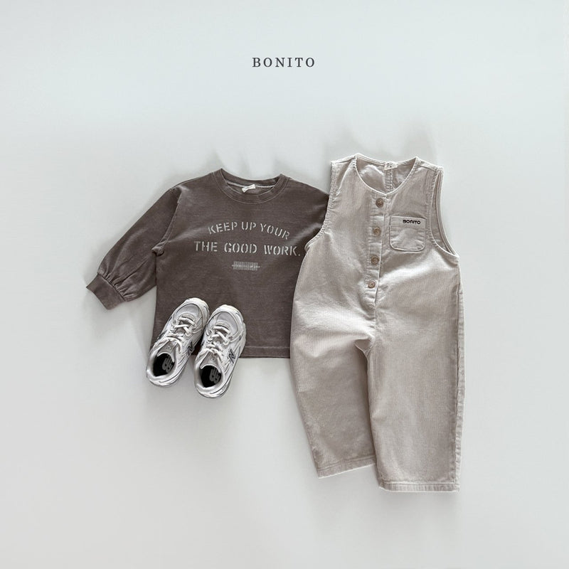 bonito / golden overall 【for kids&Jr.】