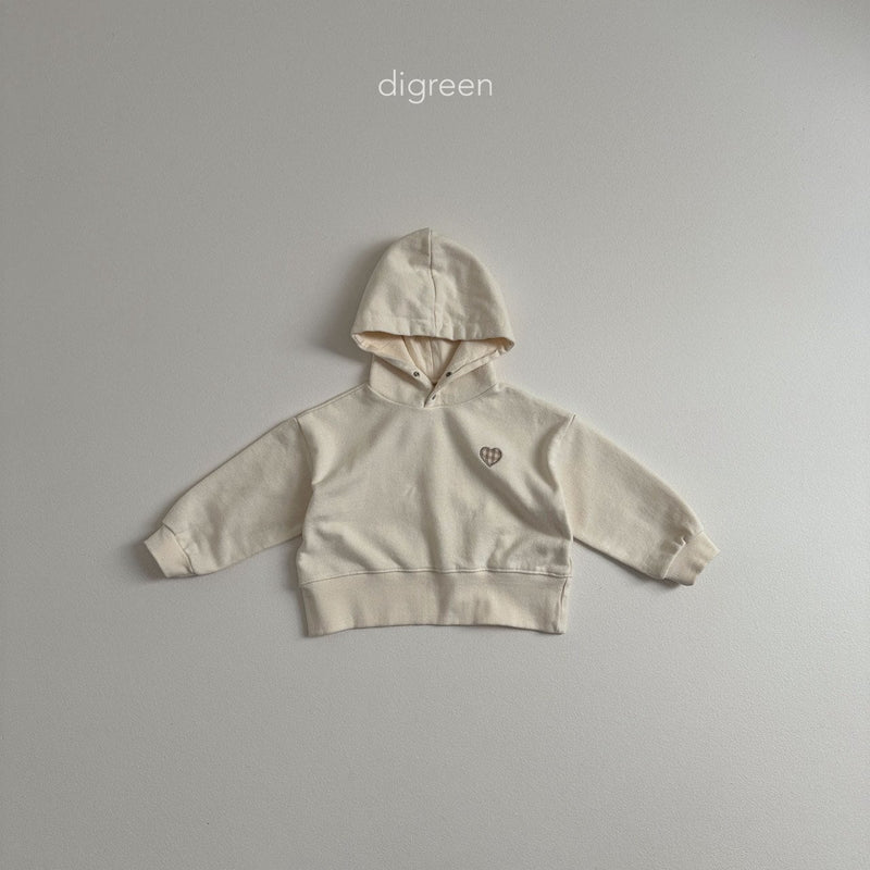 digreen / check heart hood mtm