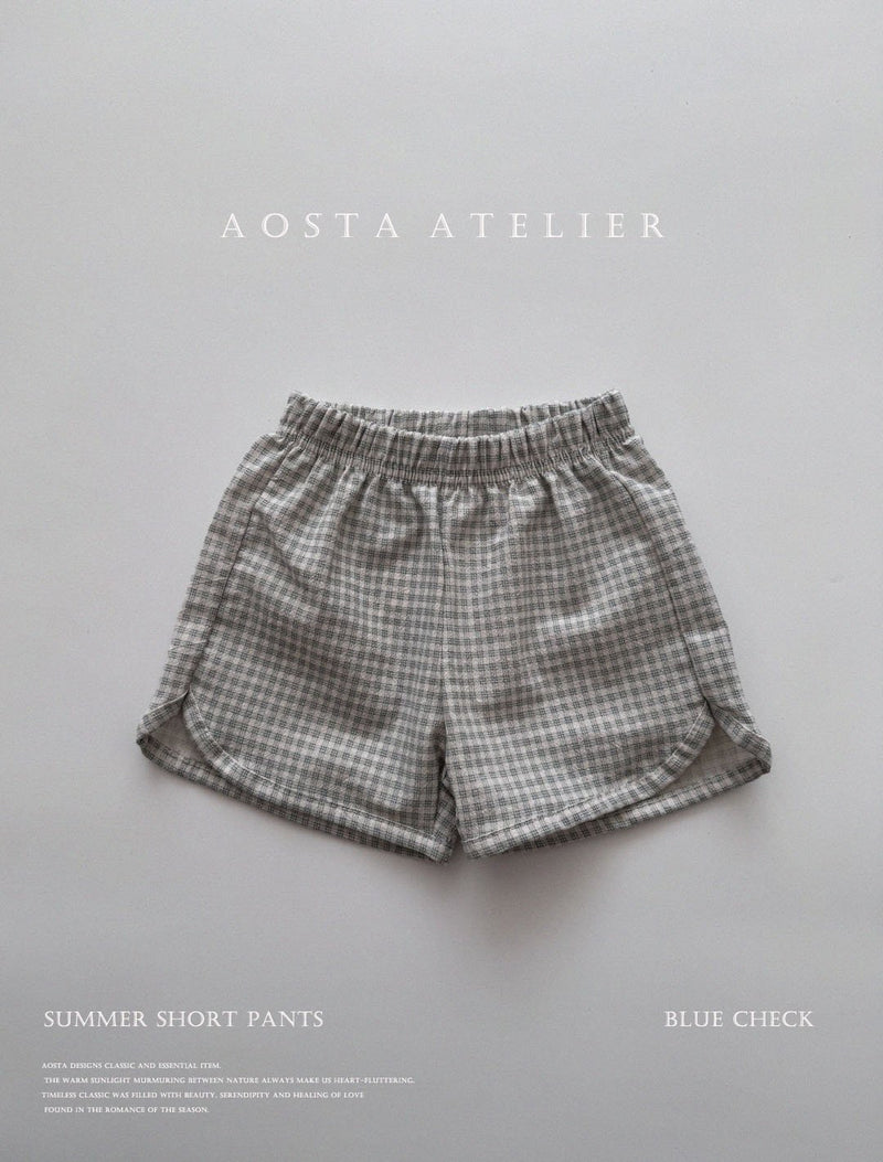 aosta / summer short pants