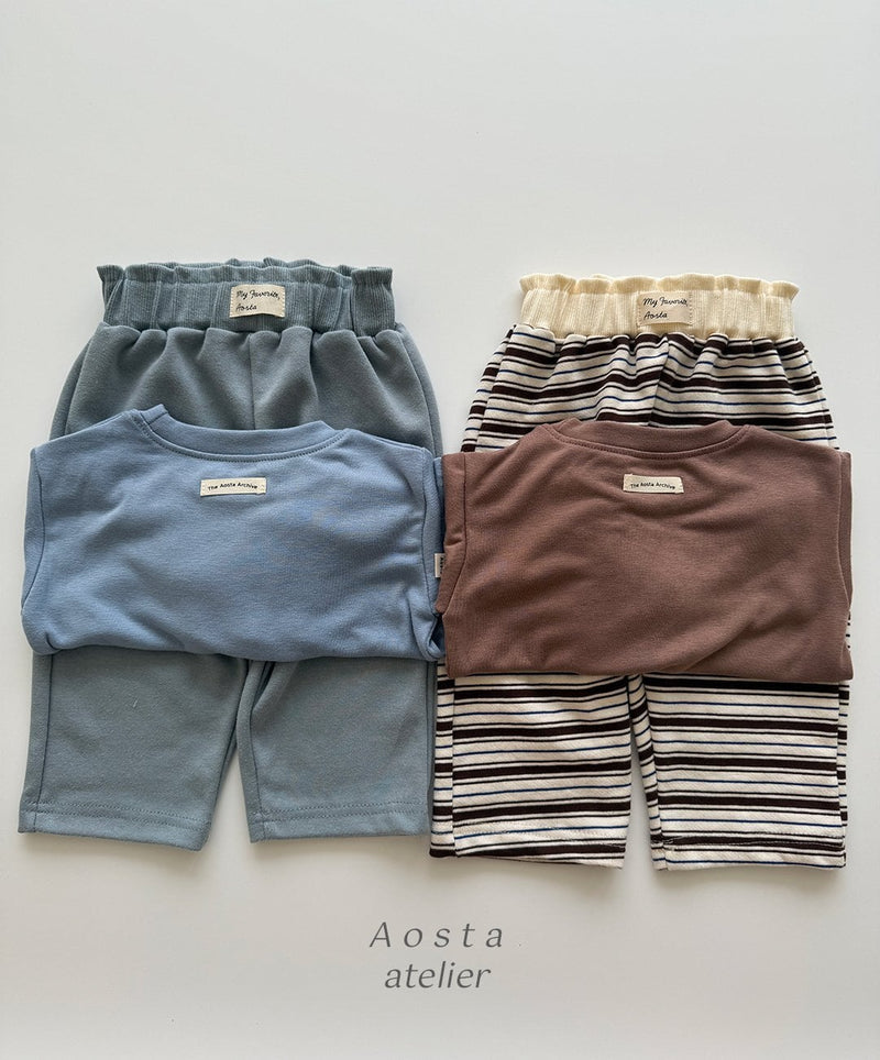 aosta /  essential tee【for baby&kids】