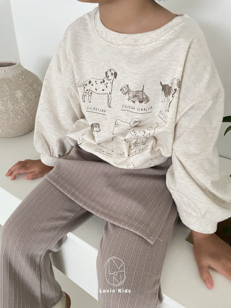 lovin / papirop t-shirt【for kids】