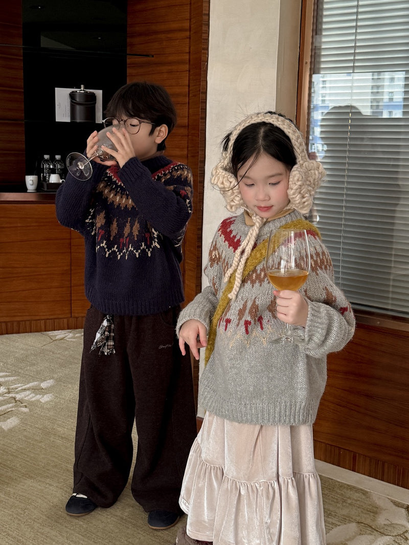 Nordic knit 【for kids&Jr.】