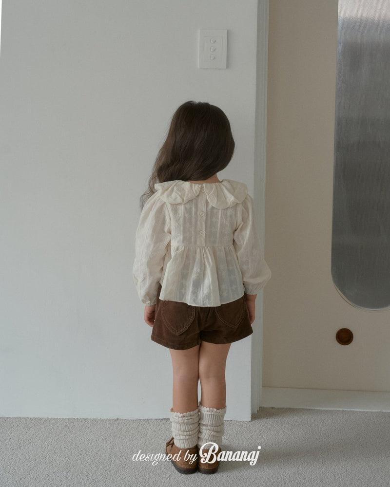 bananaj / roman blouse【for kids & jr.】