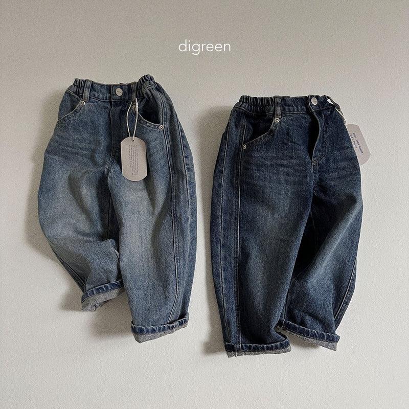 digreen / division denim pants