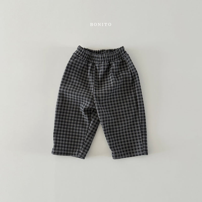 bonito / corduroy check pants