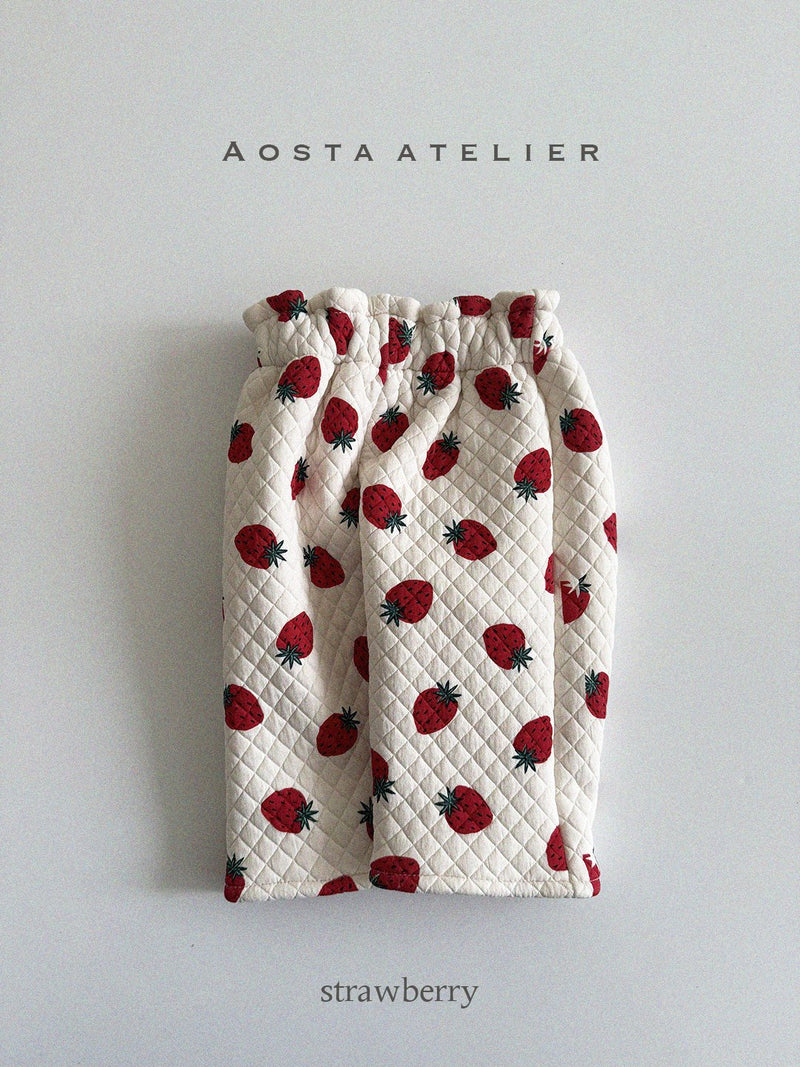 aosta / quilted pants