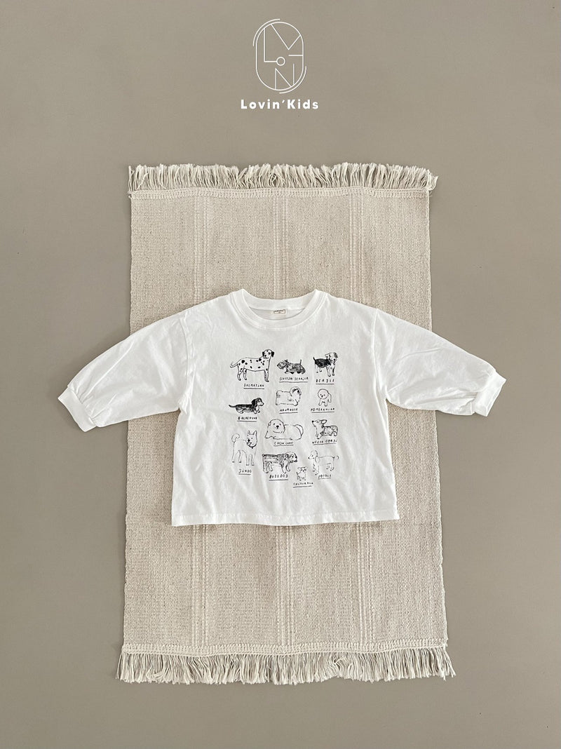 lovin / papirop t-shirt【for kids】