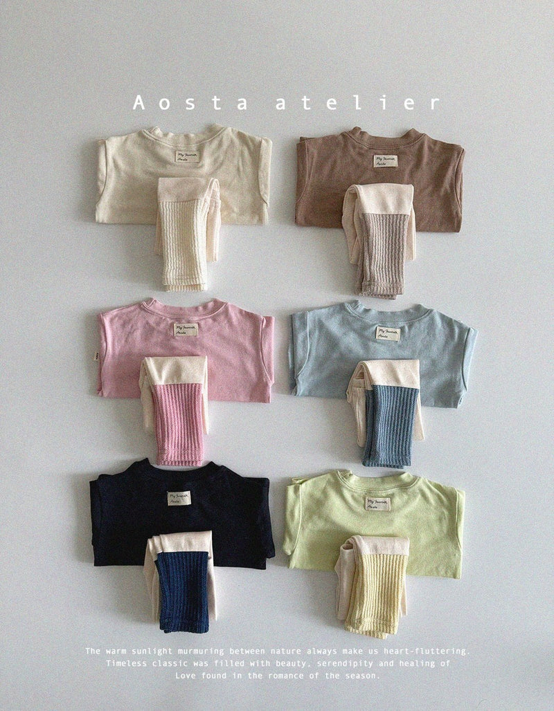 aosta / essential tee【for baby &kids】