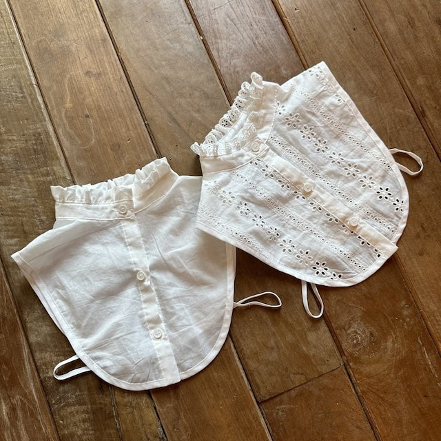 mon atelier / fake frill blouse