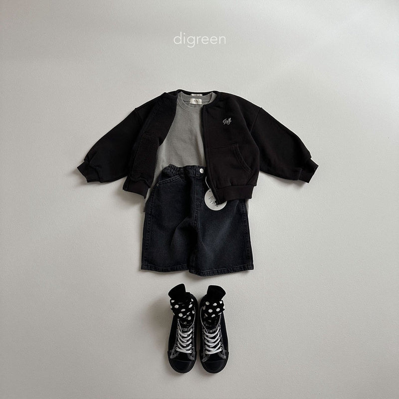 digreen / bermuda denim pants