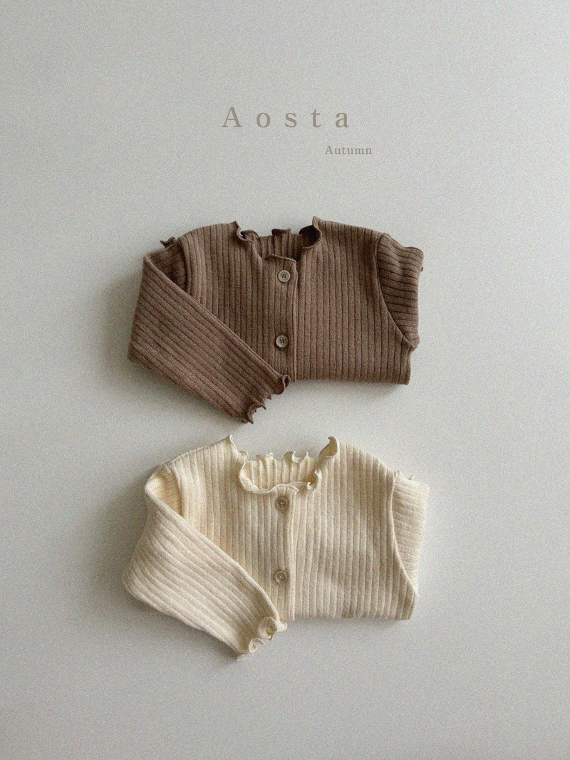 aosta / camellia cardigan