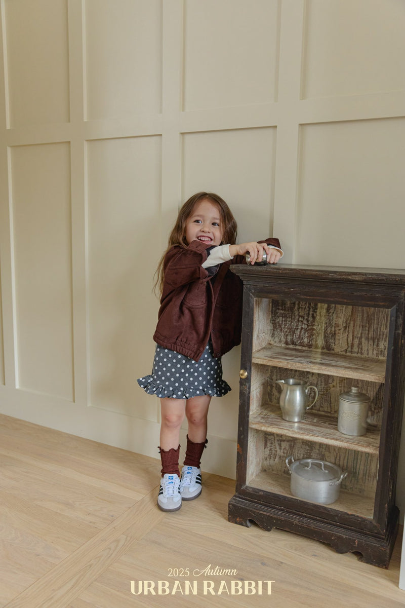 urban rabbit / suède atom jacket【for kids & Jr.】