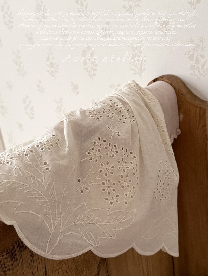 aosta /  lace leaf dress【for baby&kids】