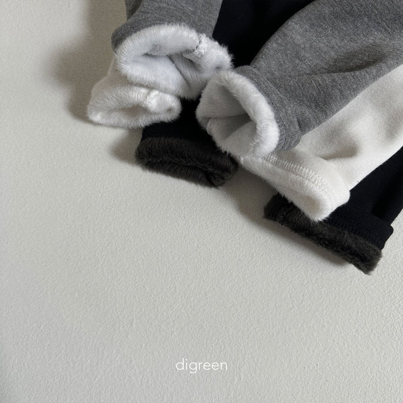 digreen / mink leggings