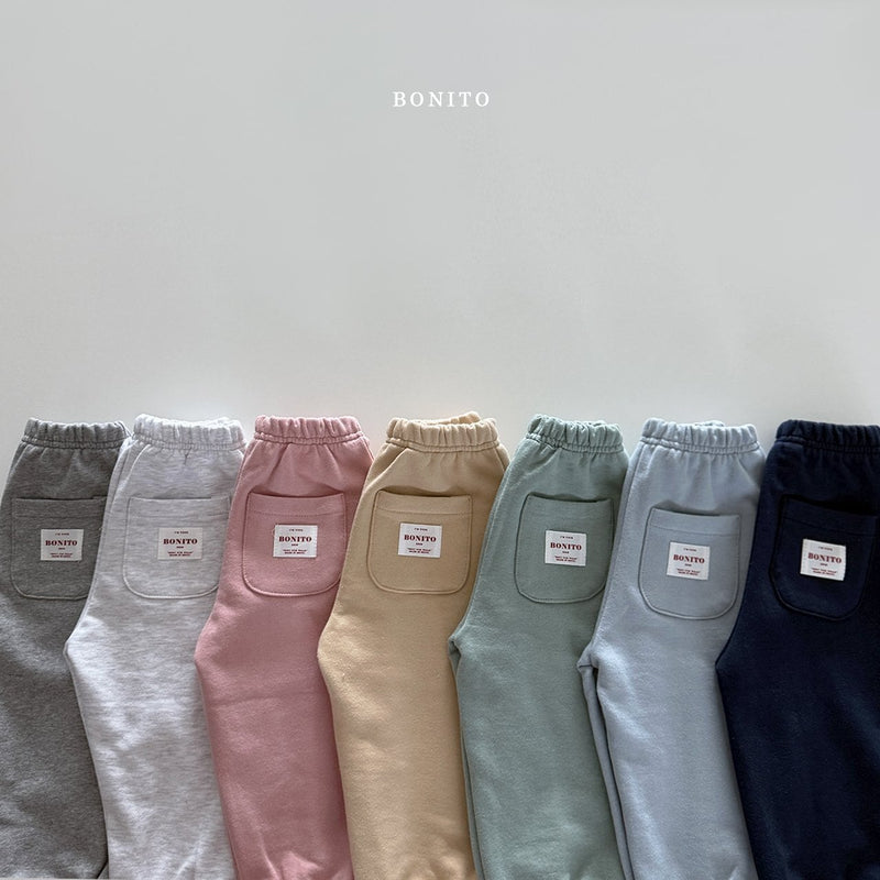 bonito / line pocket jogger pants【for kids&Jr.】