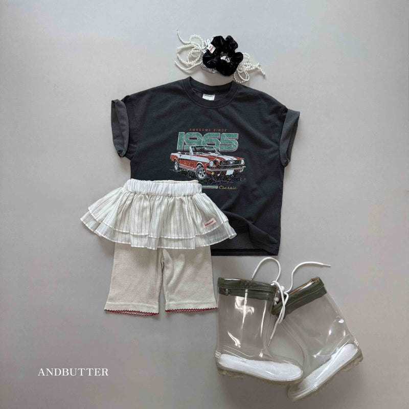 andbutter / cancan st skirt【for kids】