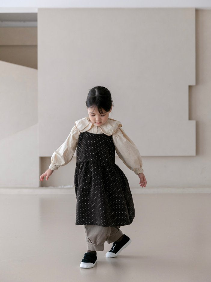 oatmeal / may sela blouse【for kids】