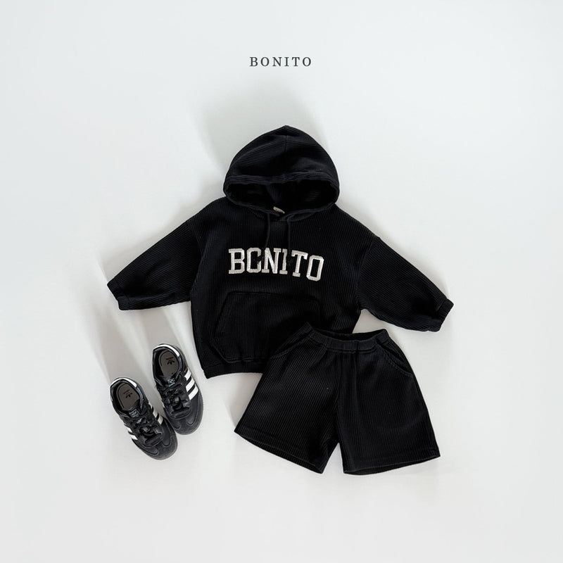 bonito / bonito waffle hood set up【for kids&Jr.】
