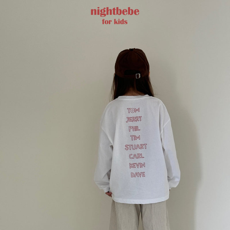 nightbebe / named tee