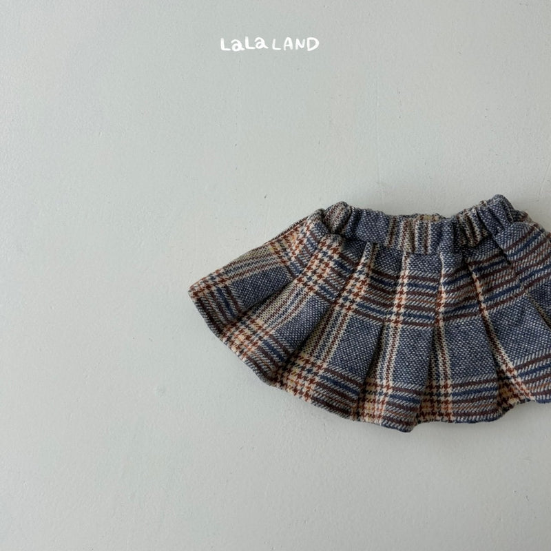 一部即納 Lalaland / london check skirt