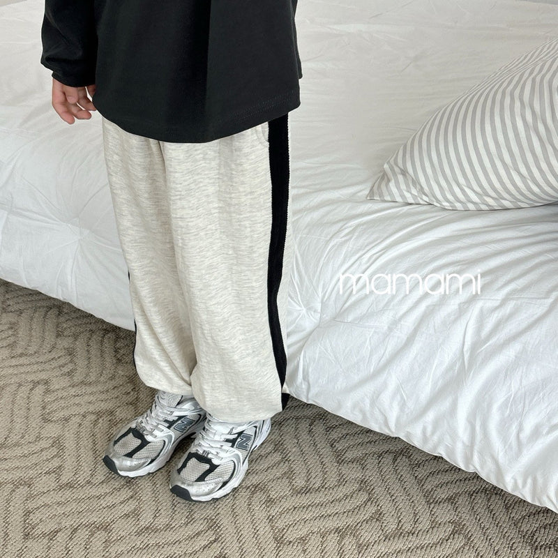 mamami / line jogger pants【for kids & jr.】