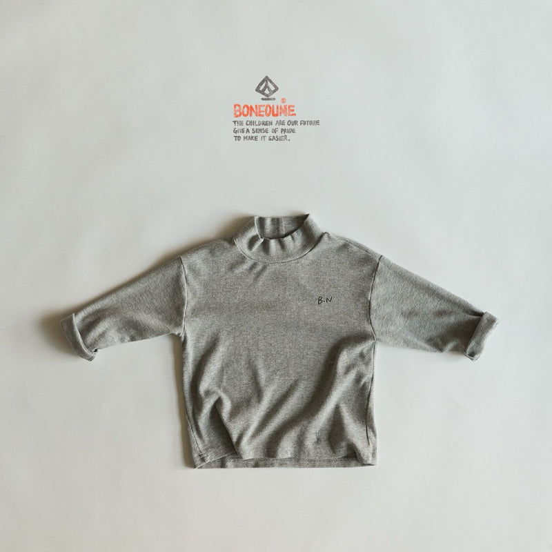 boneoune / half neck tee【for kids, Jr. 】