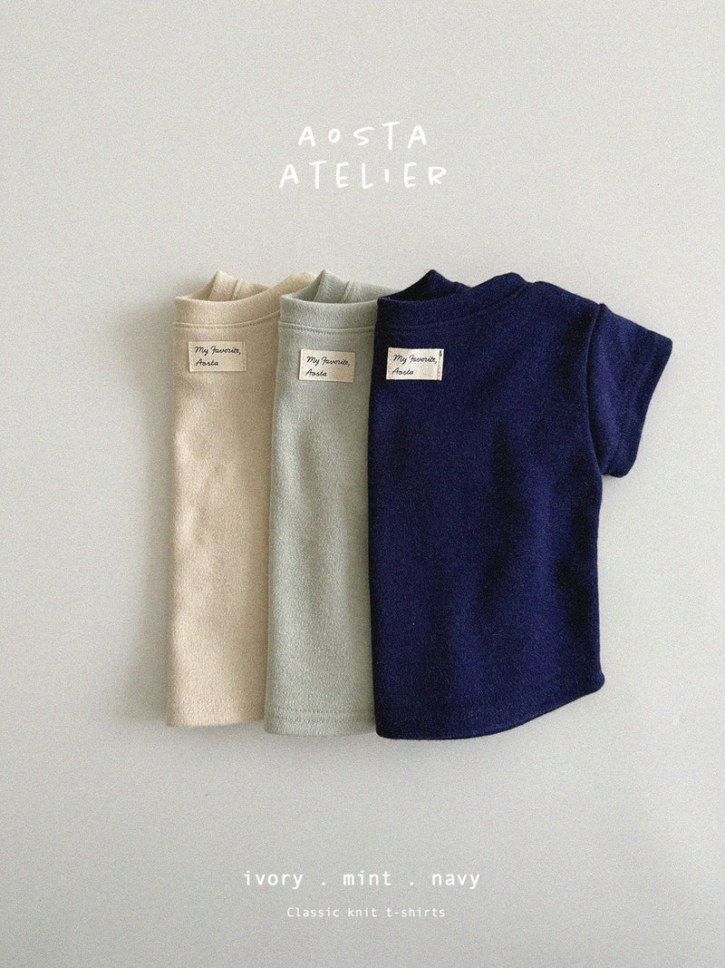 aosta / classic half tee【for baby &kids】