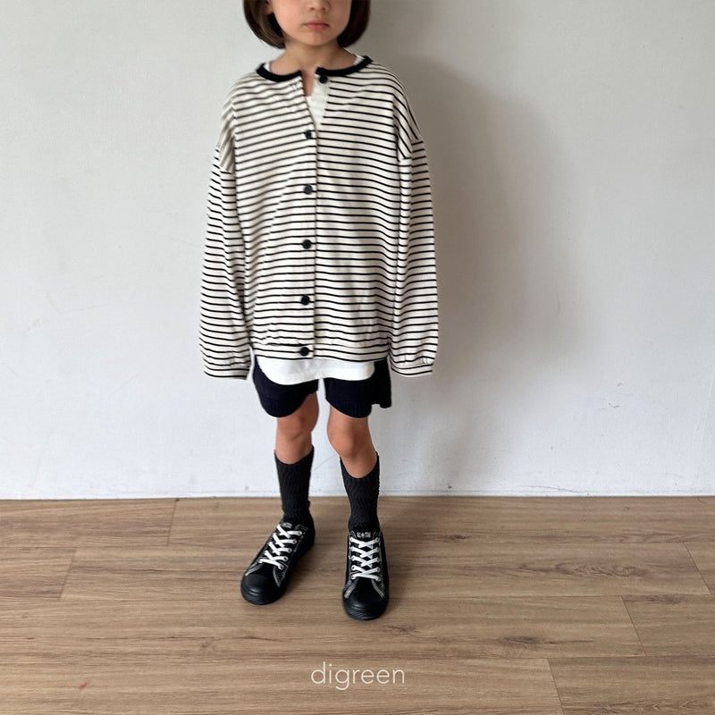 digreen / band knit pants