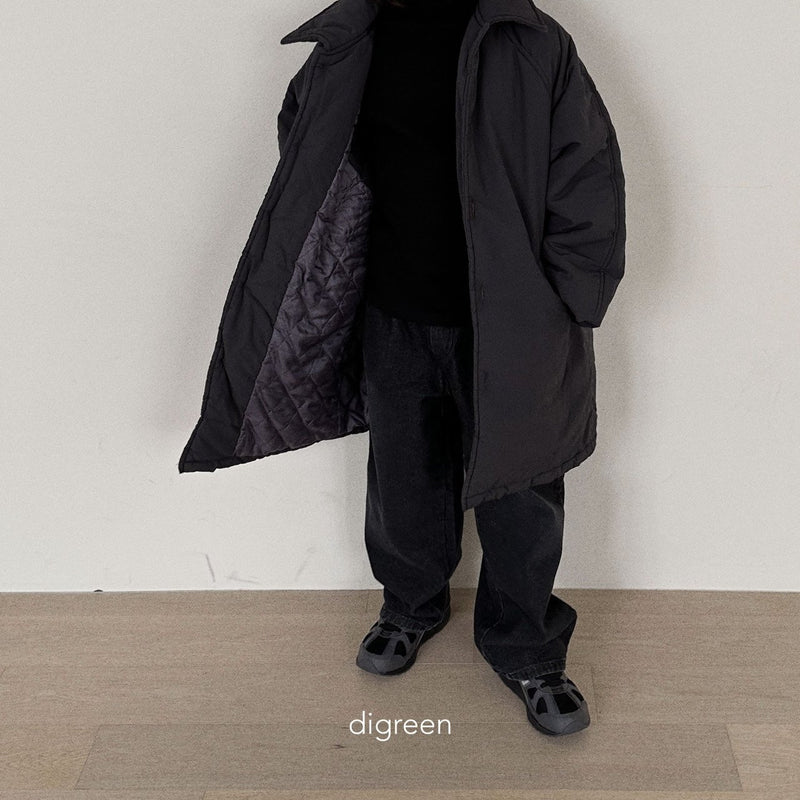 digreen / padded coat