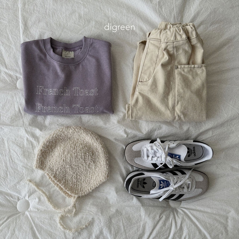 digreen / rivet pants