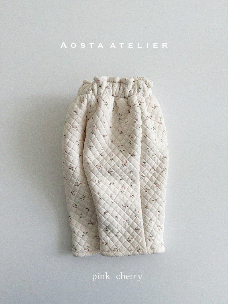 aosta / quilted pants