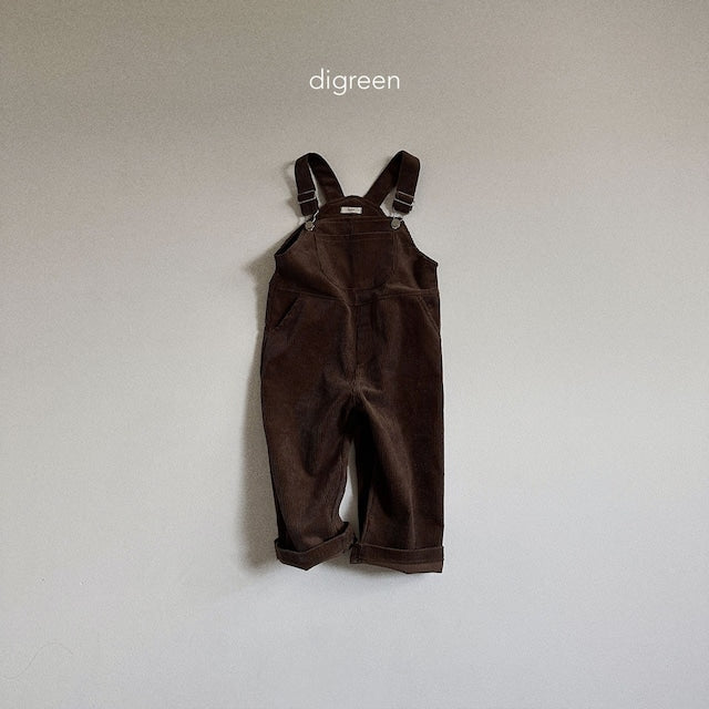 digreen / corduroy overall