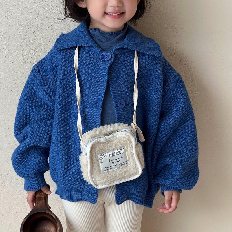 moss knit cardigan【for kids , jr】
