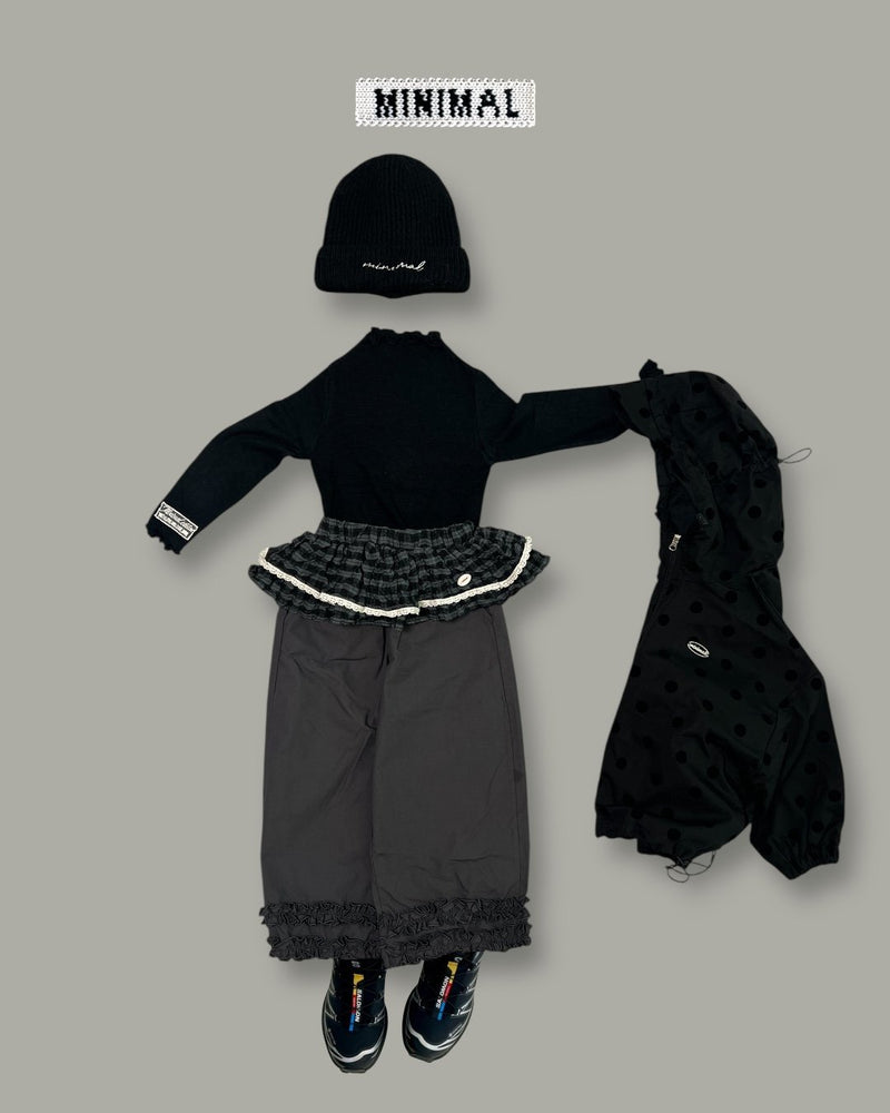 minimal / chappy layered skirt【for kids &Jr.】