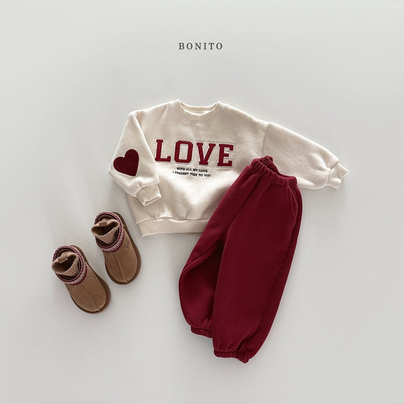 bonito / love heart bandek mtm 【for kids&Jr.】